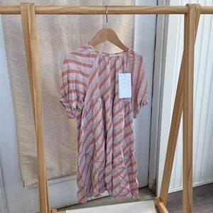 Soft Gallery Viscose Striped Honesty Dress